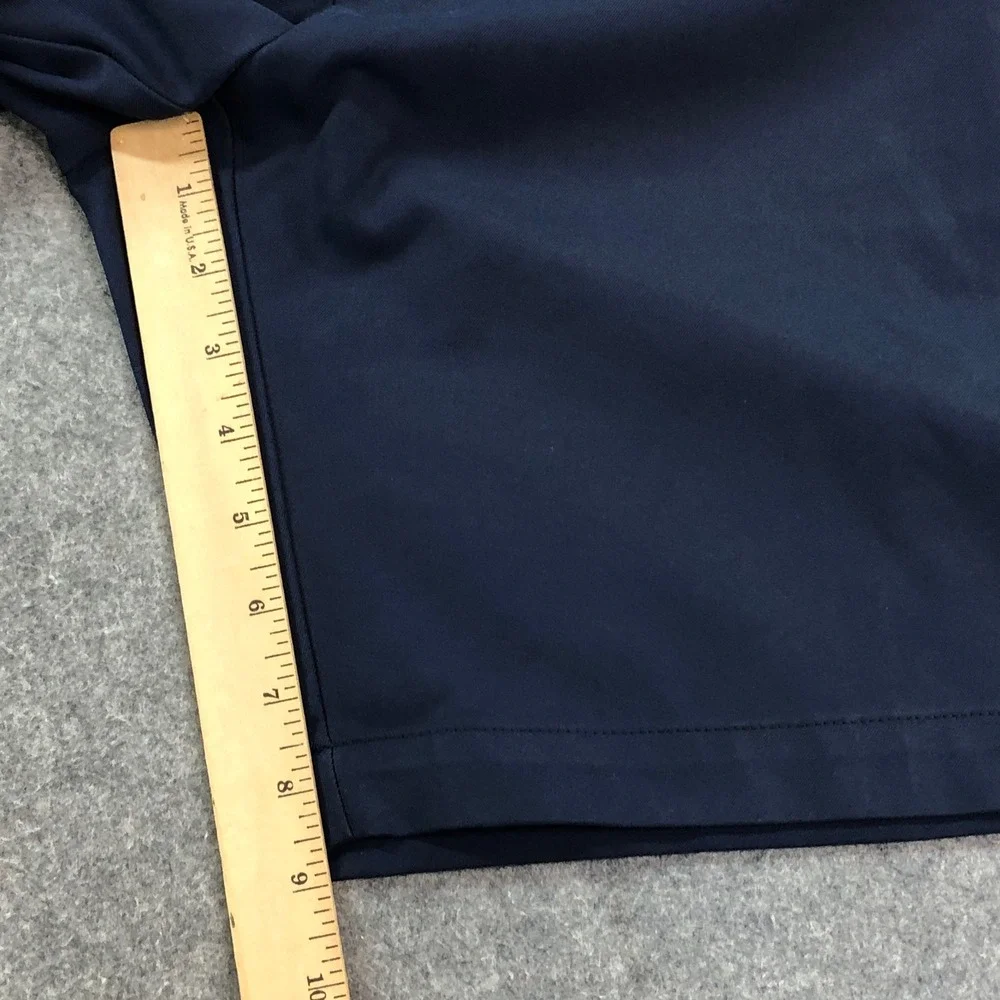 Peter Millar Mens Golf Shorts 36x9 (fits 34x9) Navy Country Club Comfort Summer